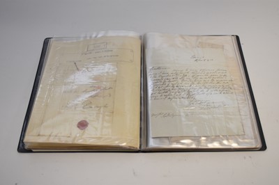 Lot 137 - Great Britain Postal History collection from 1812 - 1908