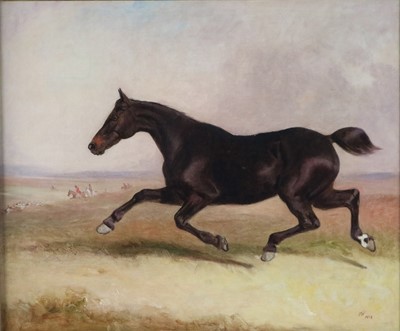 Lot 231 - Thomas Woodward (English, 1801-1852), Runaway Hunter, oil, 51 x 61cm