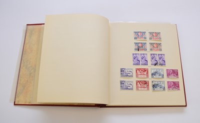 Lot 163 - Hong Kong and Kenya. Uganda and Tanganyika mint and used collection in red album