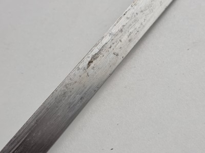 Lot An unusual Indian sword cane, circa 1900, decorated with a snake