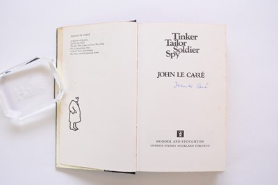 Lot 1016 - LE CARRE, John, Tinker Tailor Soldier Spy, 1st edition, Hodder and Stoughton, 1974