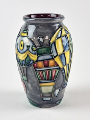 Lot A small Moorcroft 'Balloon' vase designed by Jeanne McDougall