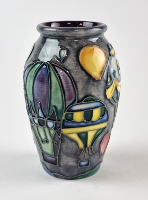 Lot A small Moorcroft 'Balloon' vase designed by Jeanne McDougall