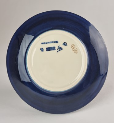 Lot A small Moorcroft 'Trout' plate