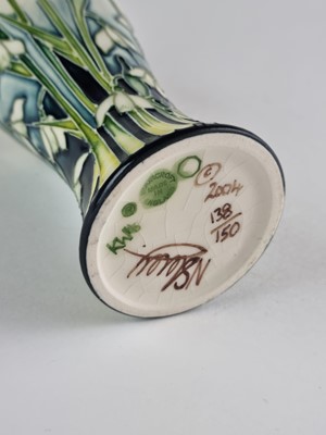 Lot Moorcroft limited edition 'Alpine Meadow' vase designed by Nicola Slaney