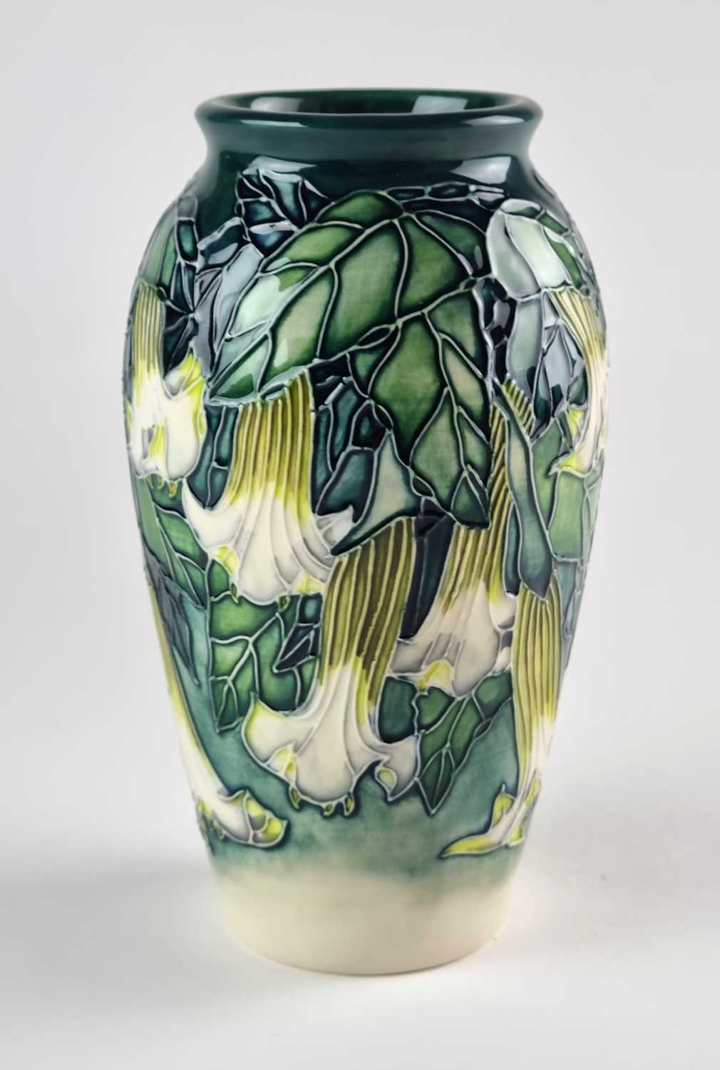 Lot Moorcroft 'Angel Trumpets' Collector's Club vase