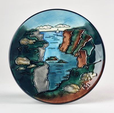 Lot Small Moorcroft 'Rock of Ages' plate