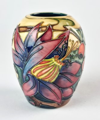 Lot A small Moorcroft 'Hartgring' vase designed by Emma Bossons