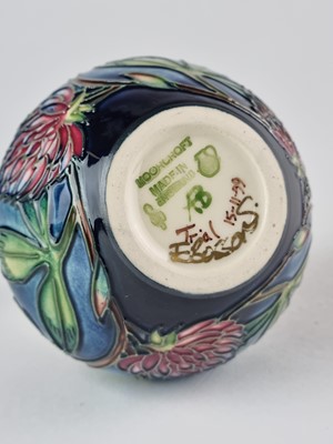Lot A small Moorcroft Trial vase designed by Emma Bossons