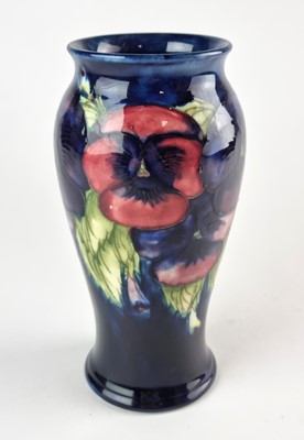 Lot William Moorcroft 'Pansy' vase