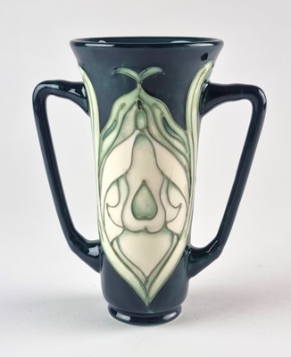 Lot A Moorcroft Collector's Club 'Snowdrop' vase
