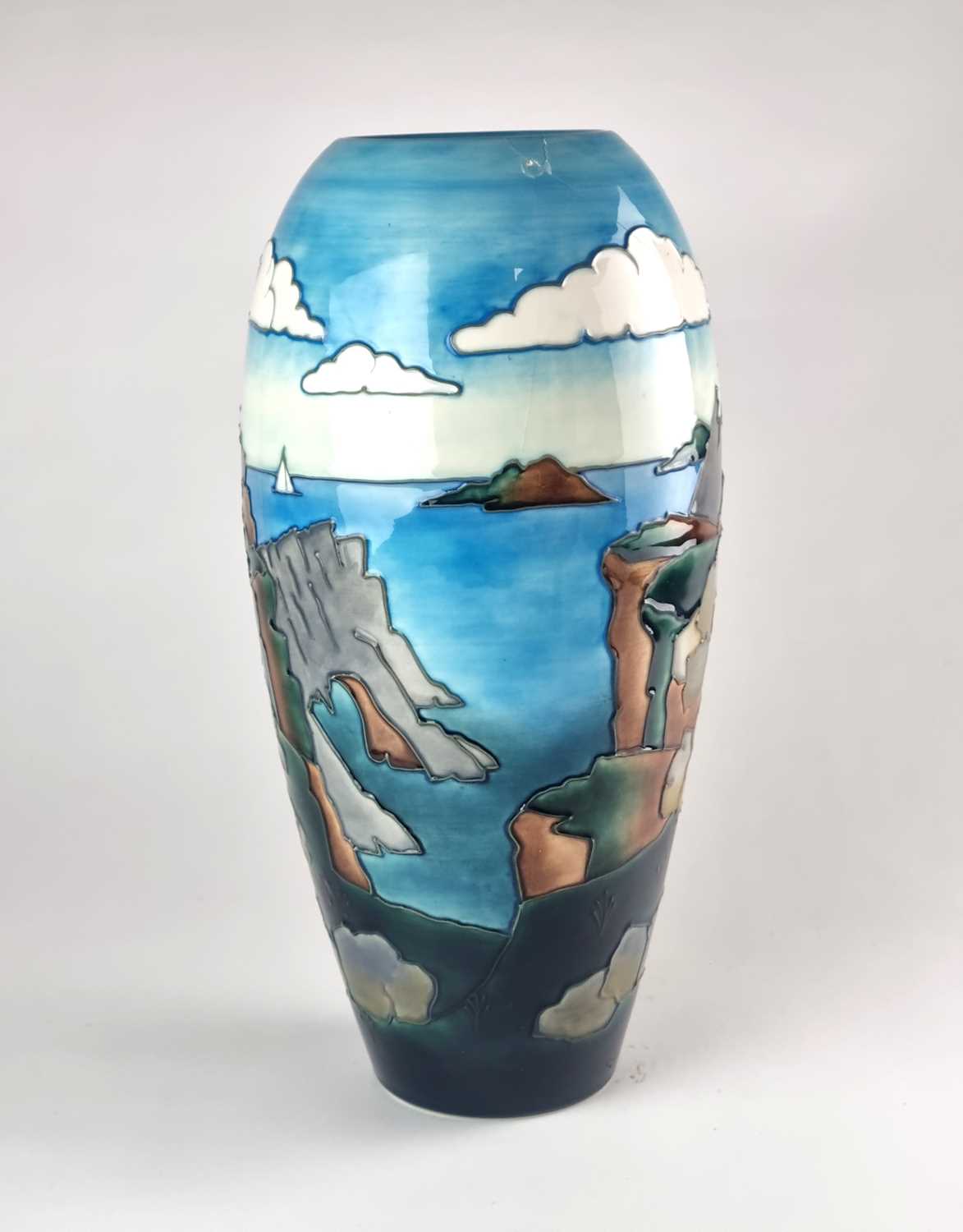 Lot A large Walter Moorcroft Trial 'Rock of Ages' vase