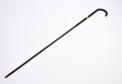 Lot 331 - A novelty, 'pencil', walking stick by Brigg, circa 1900