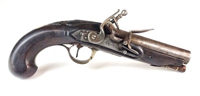 Lot Ketland & Co flintlock travelling pistol, early 19th century