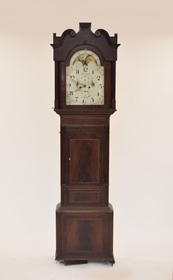 Lot 535 - A Victorian mahogany, 8-day, longcase clock