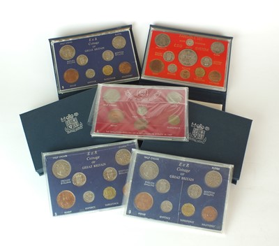 Lot 134 - Seven Elizabeth II coin sets