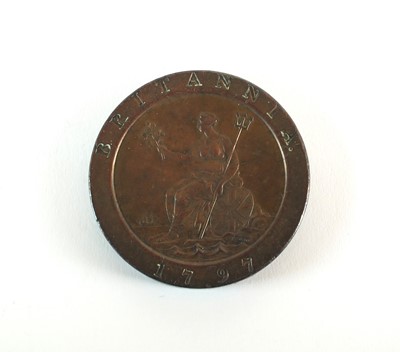 Lot 141 - A George III Cartwheel copper two pence