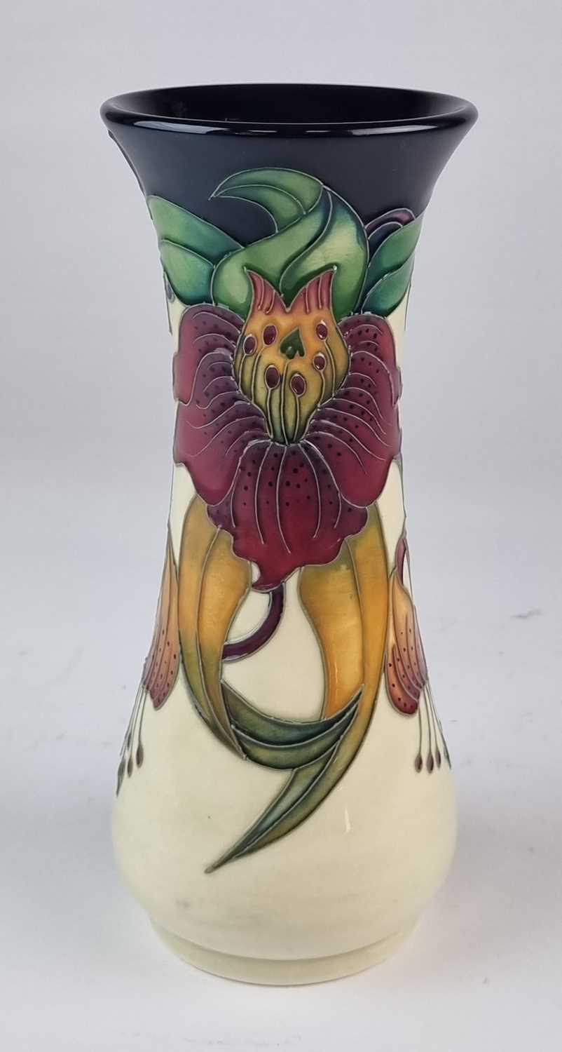 Lot Moorcroft 'Anna Lily' vase designed by Nicola Slaney
