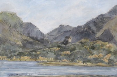 Lot 272 - Roland Spencer Ford (1902 - 1990) Hopton Farm, Hodnet, signed, watercolour