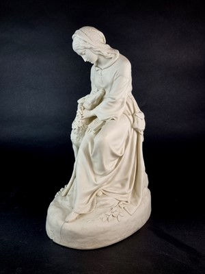 Lot 205 - Copeland 'Marion of Rylestone' figure after Felix Martin Miller