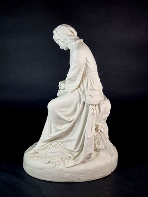 Lot 205 - Copeland 'Marion of Rylestone' figure after Felix Martin Miller
