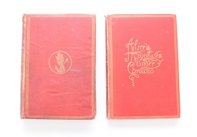 Lot 1020 - CARROLL, Lewis, Alice's Adventures Under Ground, 1st edition, and Through the Looking Glass