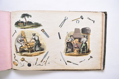 Lot 1021 - THE CHILD'S OWN SCRAPBOOK, 4to, Darton & Clark, circa 1840