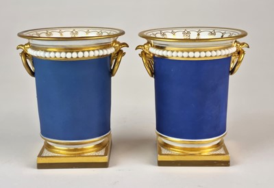 Lot 209 - A pair of Flight, Barr and Barr Worcester vases