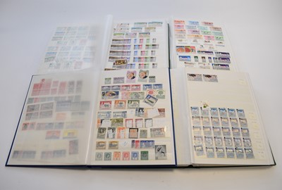 Lot 119 - Stamp accumulation filling an archive box; seems to be ex-dealer's stock