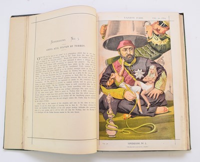 Lot 1030 - VANITY FAIR ALBUM. 17 vols, 1869-1885.