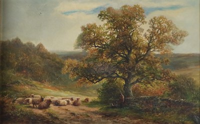 Lot 224 - George Turner (English, 1843-1910), Near Grindleford Bridge, Derbyshire, oil, 36.5 x 57cm