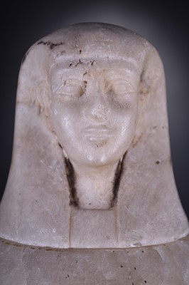 Lot 275 - Canopic jar, Ptolemaic period, 332-30 BC