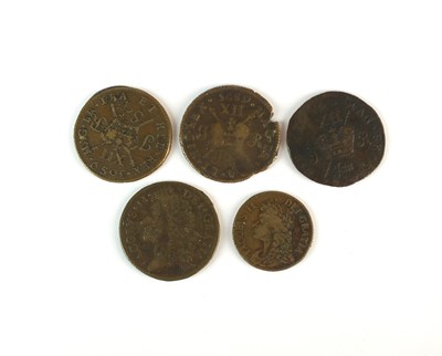 Lot 109 - Ireland, emergency coinage James II gun money