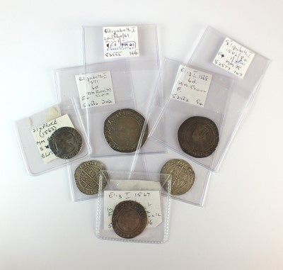 Lot 110 - Elizabeth I hammered silver coinage