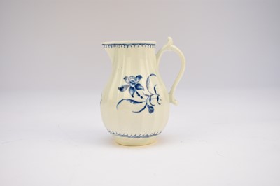 Lot 180 - Worcester 'Daffodil' sparrow beak jug, circa 1770