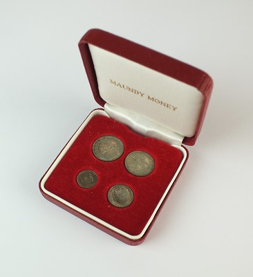 Lot 128 - An Edward VII maundy set