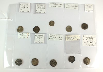 Lot 126 - Ten Edward I hammered coins