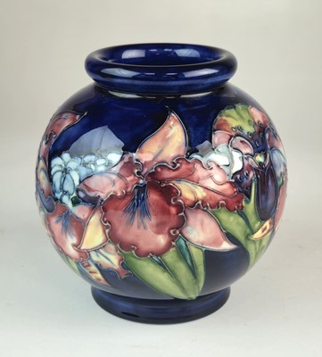 Lot Walter Moorcroft 'Orchid and Spring Flowers' vase