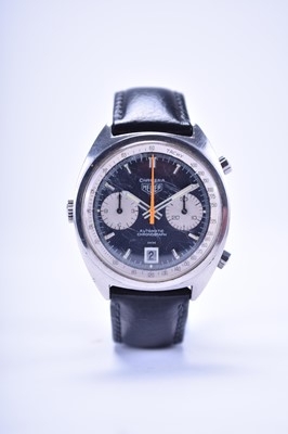 Lot 98 - Heuer: A gentleman's stainless steel Carrera chronograph watch