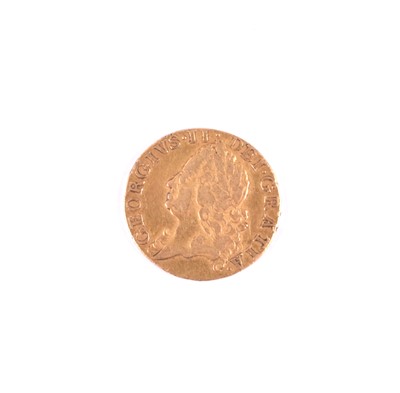 Lot 136 - A George II guinea