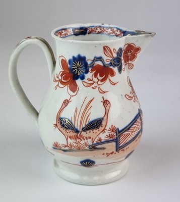 Lot 182 - Vauxhall porcelain jug, circa 1758