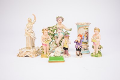 Lot 253 - Derby, Meissen and KPM (Berlin) porcelain