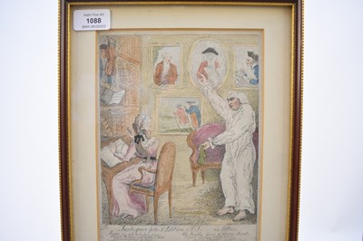 Lot 1088 - JOHNSON, Samuel, rare cartoon 1788