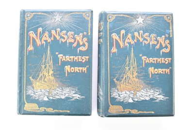 Lot 1003 - NANSEN, Fridtjof, Farthest North.  2 vols, 1st edition, 1898