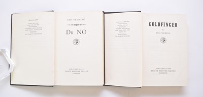 Lot 1018 - FLEMING, Ian, Dr No.  First edition, Jonathan Cape, 1958.  Silhouette of dancer on front cover.