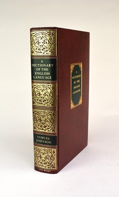 Lot 1079 - JOHNSON, Samuel. A Dictionary of the English Language.