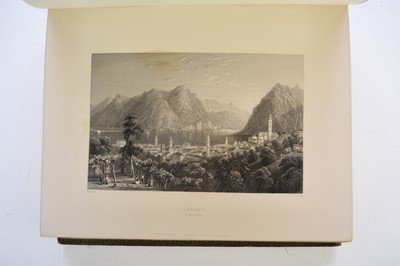 Lot 1032 - BEATTIE, William, Switzerland Illustrated, 4to, 2 vols in 1, 1836