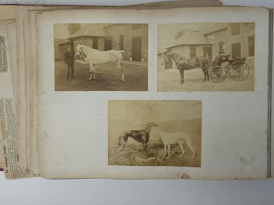 Lot 172 - Album relating to Captain W.H Fife (9th Lancers + North Somerset Yeomanry Cavalry)