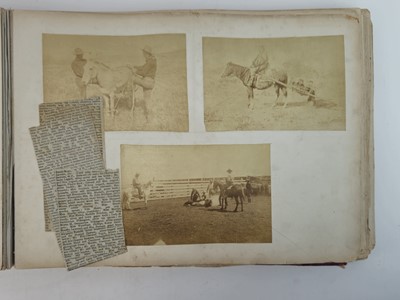 Lot 172 - Album relating to Captain W.H Fife (9th Lancers + North Somerset Yeomanry Cavalry)