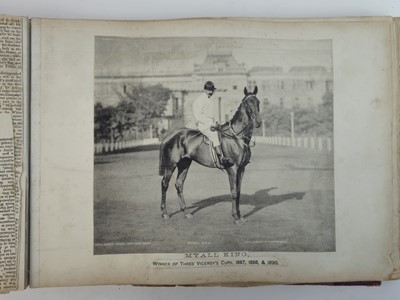 Lot 172 - Album relating to Captain W.H Fife (9th Lancers + North Somerset Yeomanry Cavalry)